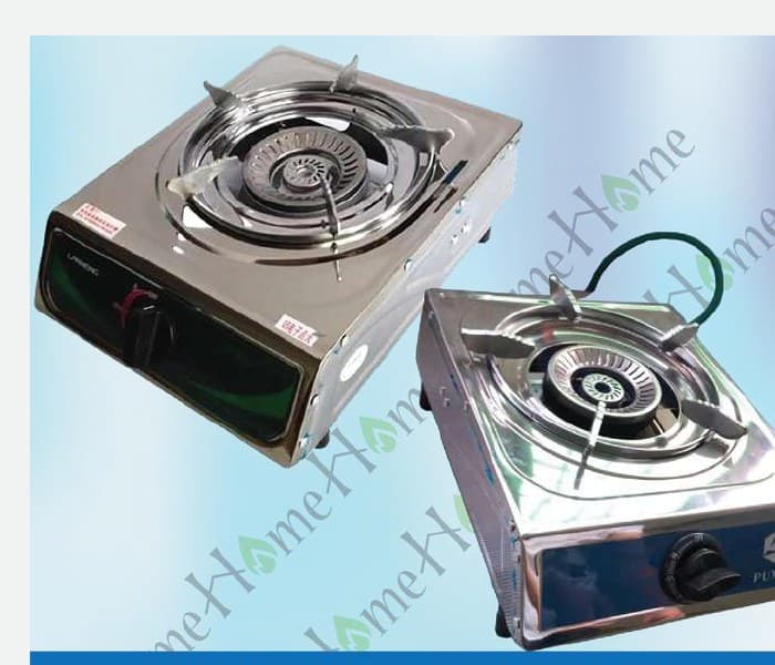 Single biogas cooker